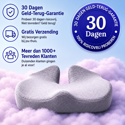 Zitiva Orthopedisch Zitkussen voor Rug- & Stuitpijn
