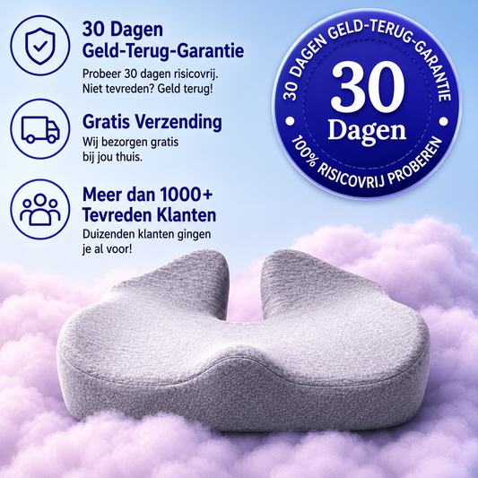 Zitiva Orthopedisch Zitkussen voor Rug- & Stuitpijn